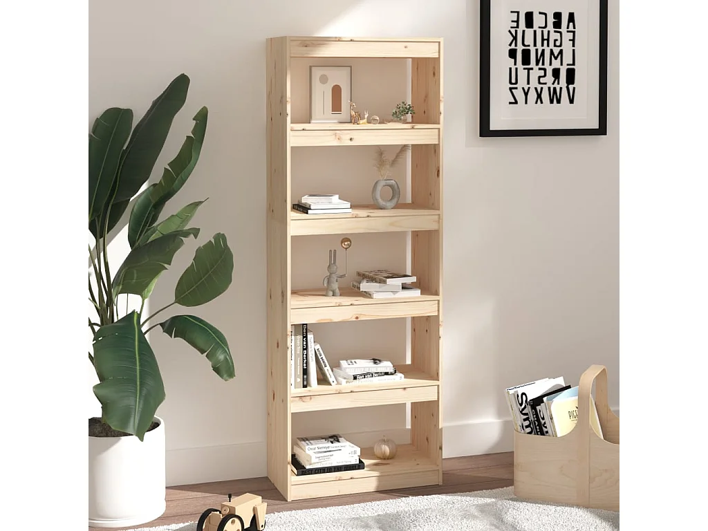 Colgate  Bibliothèque/Séparateur de pièce 60x30x167,5 cm pin massif
