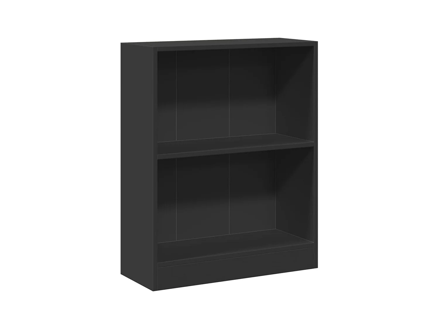 Freekje  Boekenkast 60x24x76 cm bewerkt hout zwart