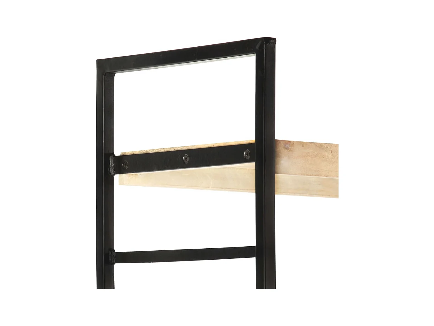 Ardrossan  Bibliothèque à 4 niveaux 124x30x180 cm Bois de manguier massif