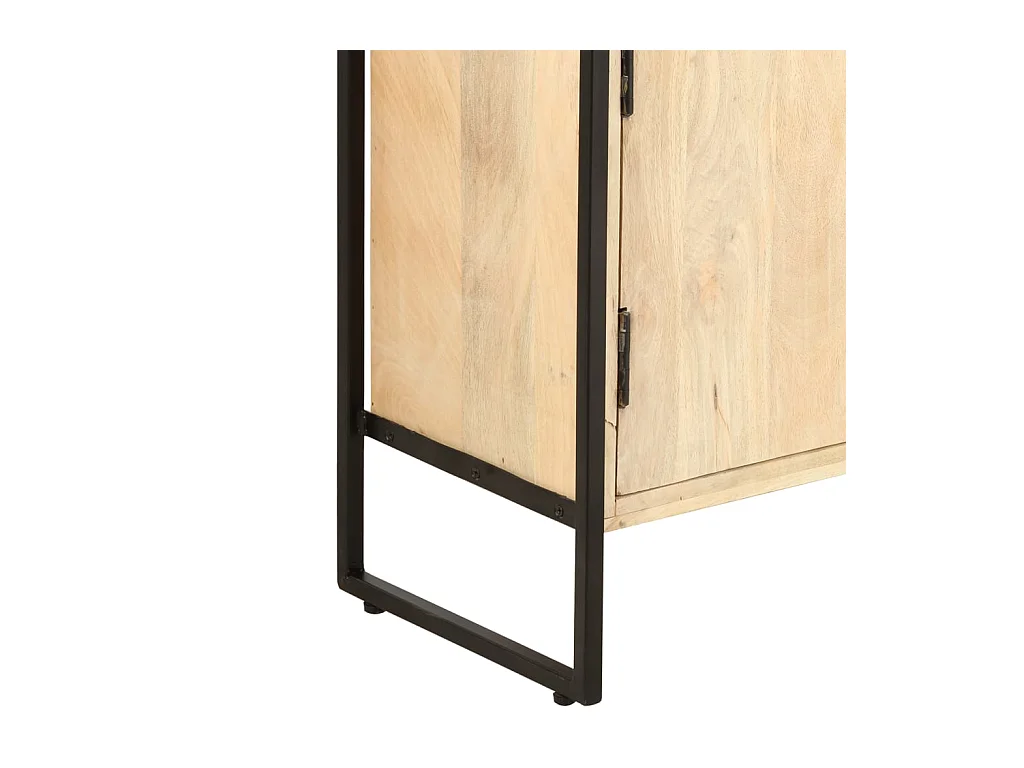 Ardrossan  Bibliothèque à 4 niveaux 124x30x180 cm Bois de manguier massif