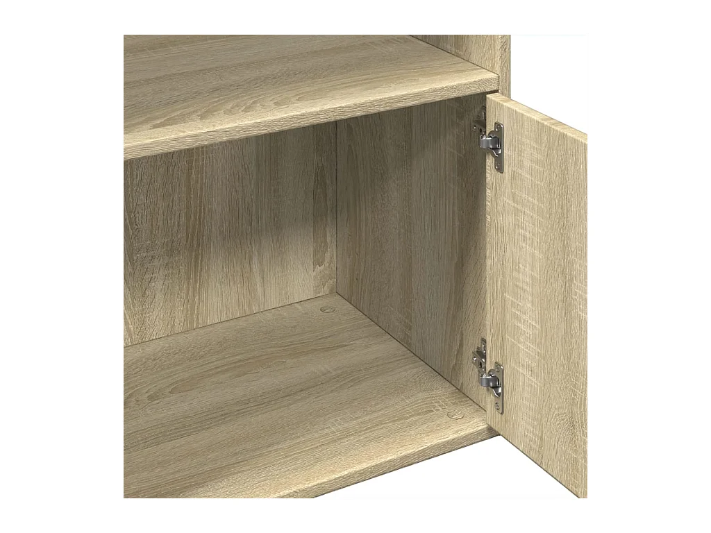 Allentown  Bibliothèque chêne sonoma 100x36x189 cm bois d'ingénierie