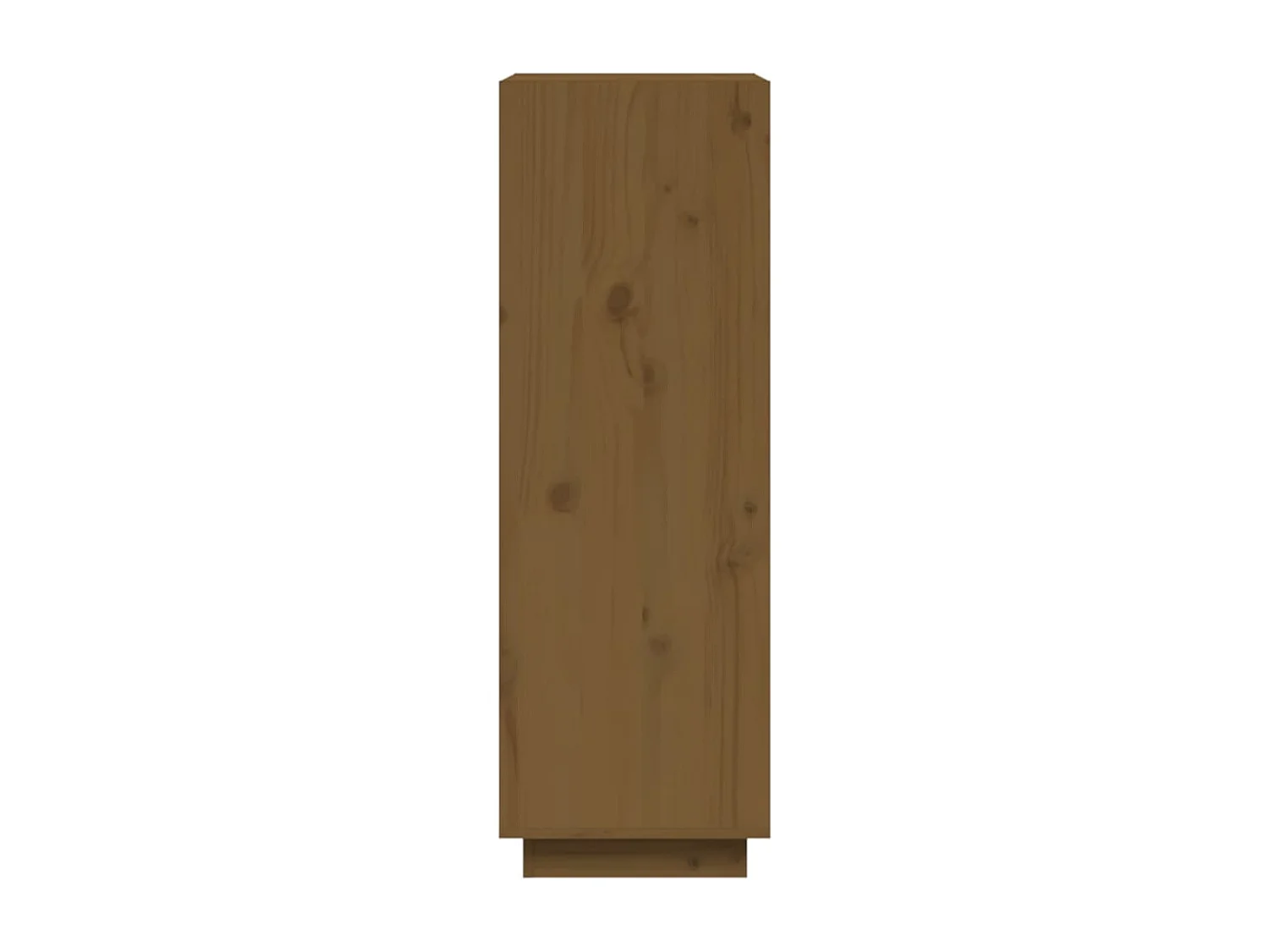 Alisha  Bibliothèque/Séparateur de pièce Marron miel 60x35x103 cm Pin