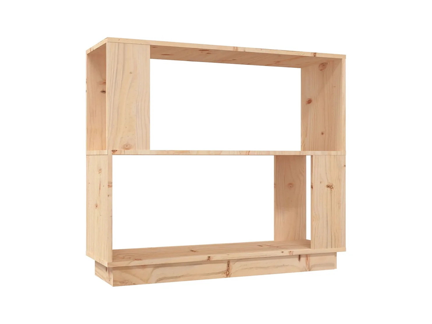 Jean-Paul-Jacques  Estantería/divisor de espacios madera maciza pino 80x25x70 cm