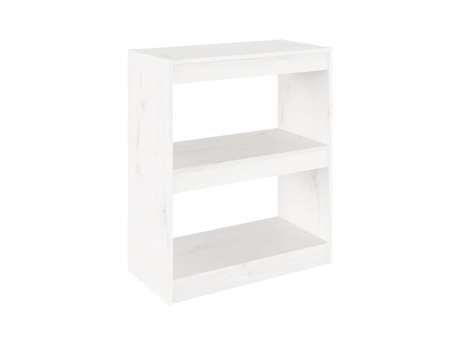 Colgate  Bibliothèque/Séparateur de pièce Blanc 60x30x71,5 cm Pin massif