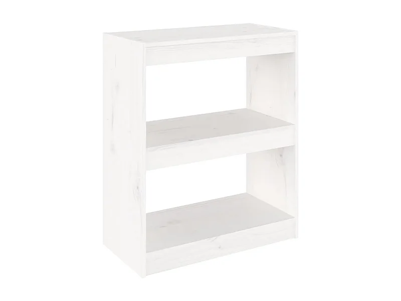 Colgate  Boekenkast/kamerscherm 60x30x71,5 cm massief grenenhout wit