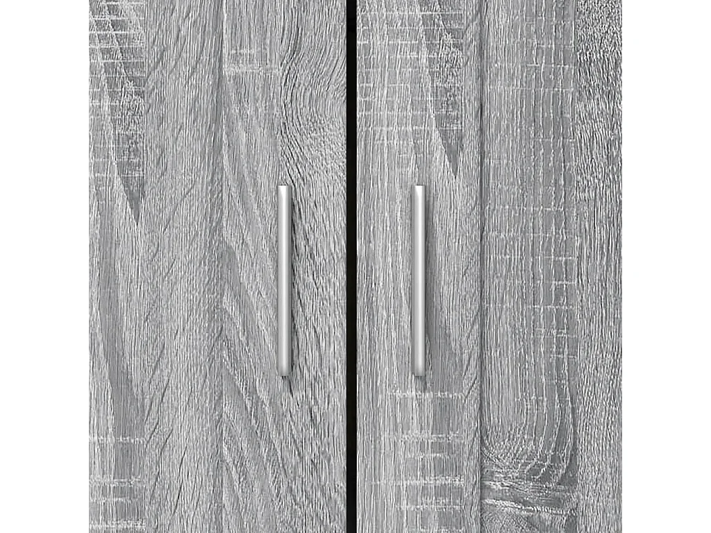 Krimpen aan den IJssel  Boekenkast 82,5x30,5x115 cm bewerkt hout grijs sonoma eiken