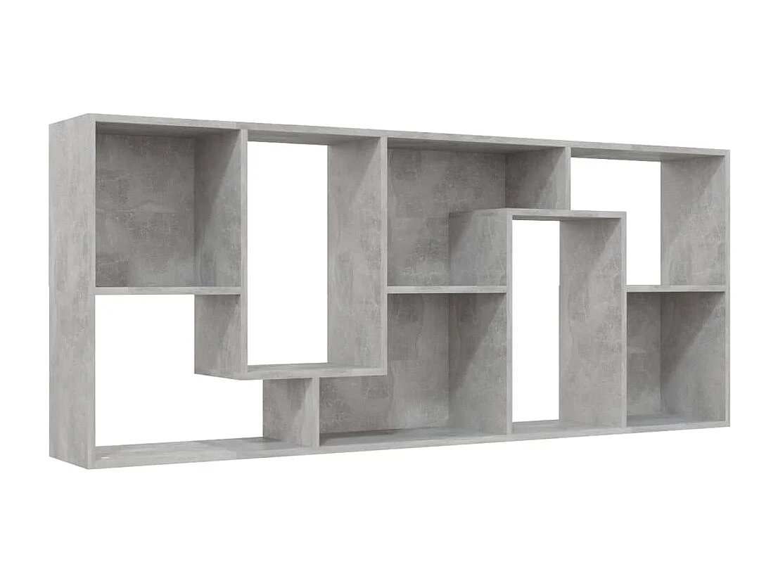 Burtonsville  Boekenkast 67x24x161 cm bewerkt hout betongrijs