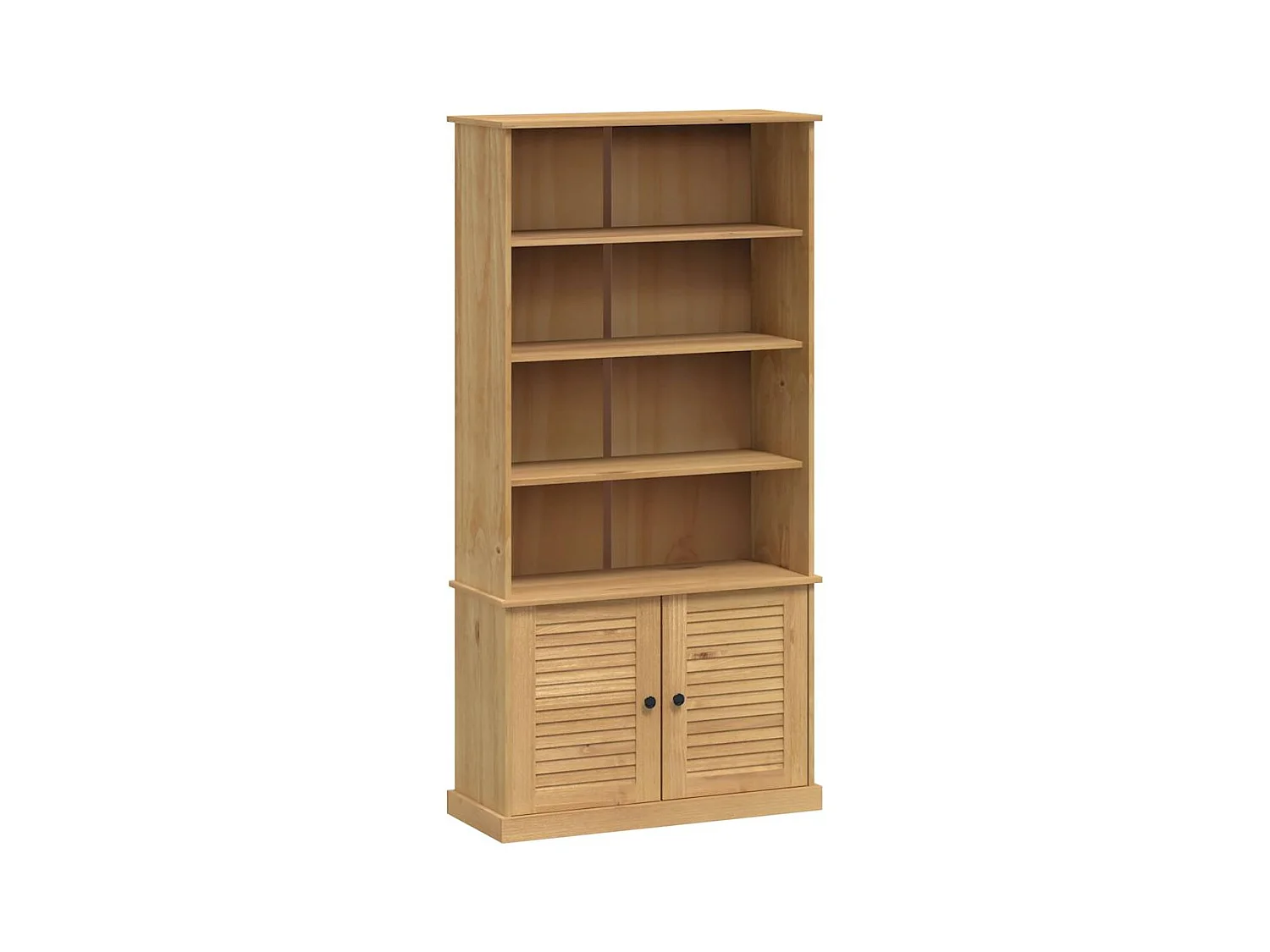 Larindor  Bibliothèque VIGO 85x35x170 cm bois massif de pin