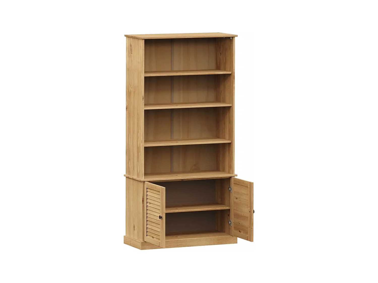 Larindor  Bibliothèque VIGO 85x35x170 cm bois massif de pin