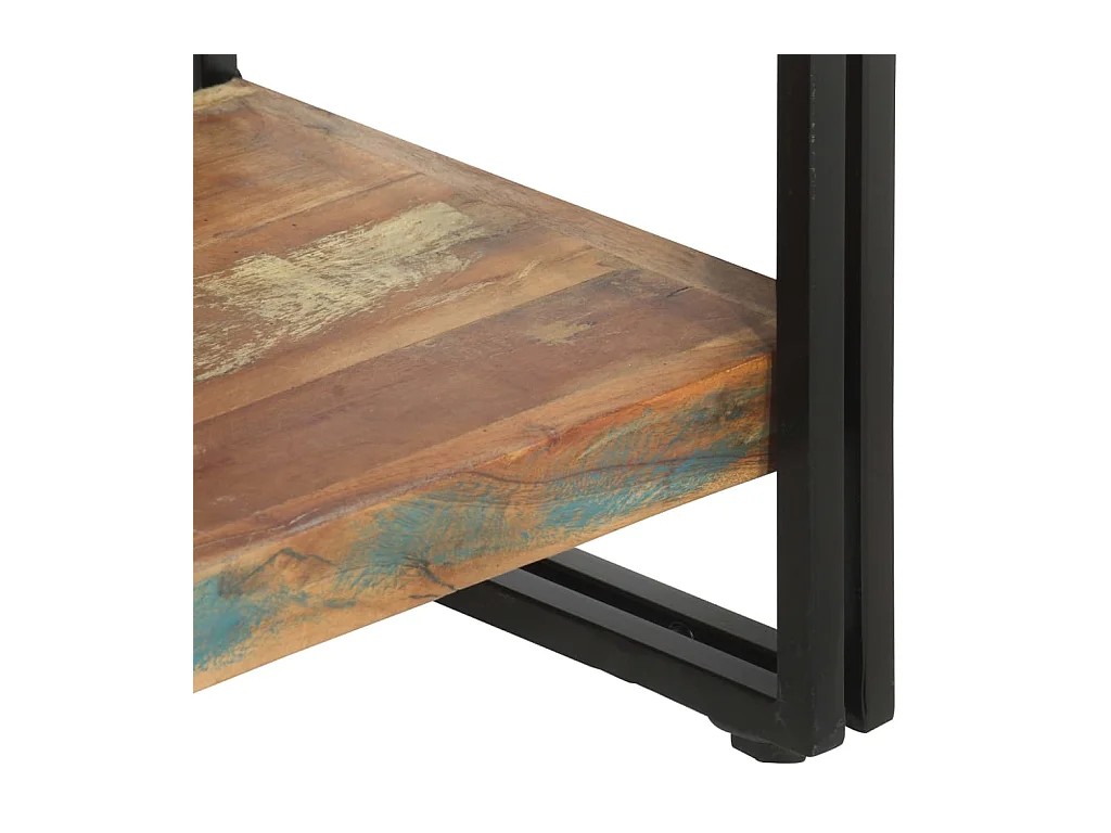 Yoan  Boekenkast met 5 schappen 60x30x180 cm massief gerecycled hout