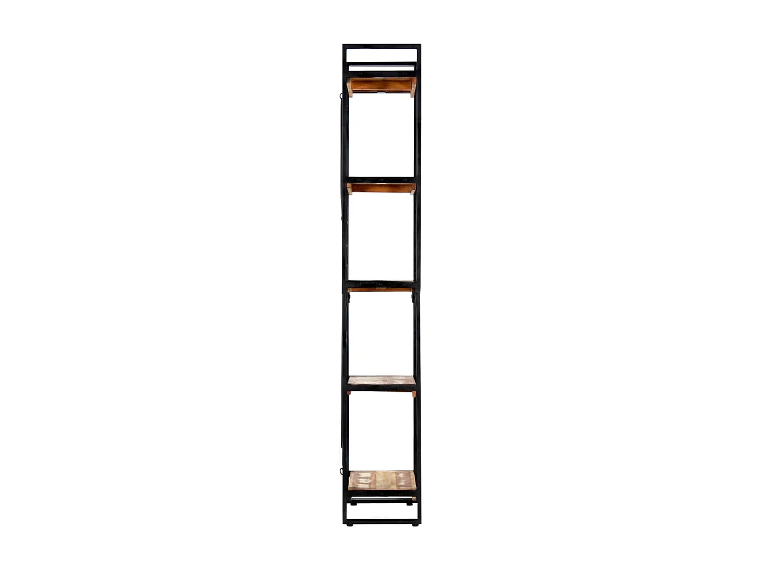 Yoan  Bibliothèque 5 niveaux 60x30x180 cm Bois solide de récupération