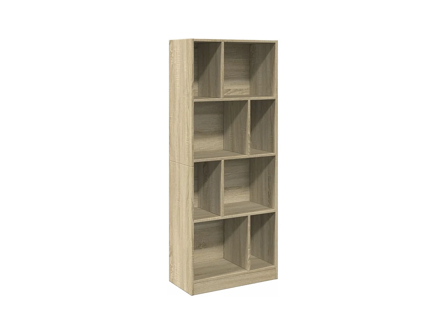 York  Estantería madera de ingeniería roble Sonoma 57x28,5x141 cm