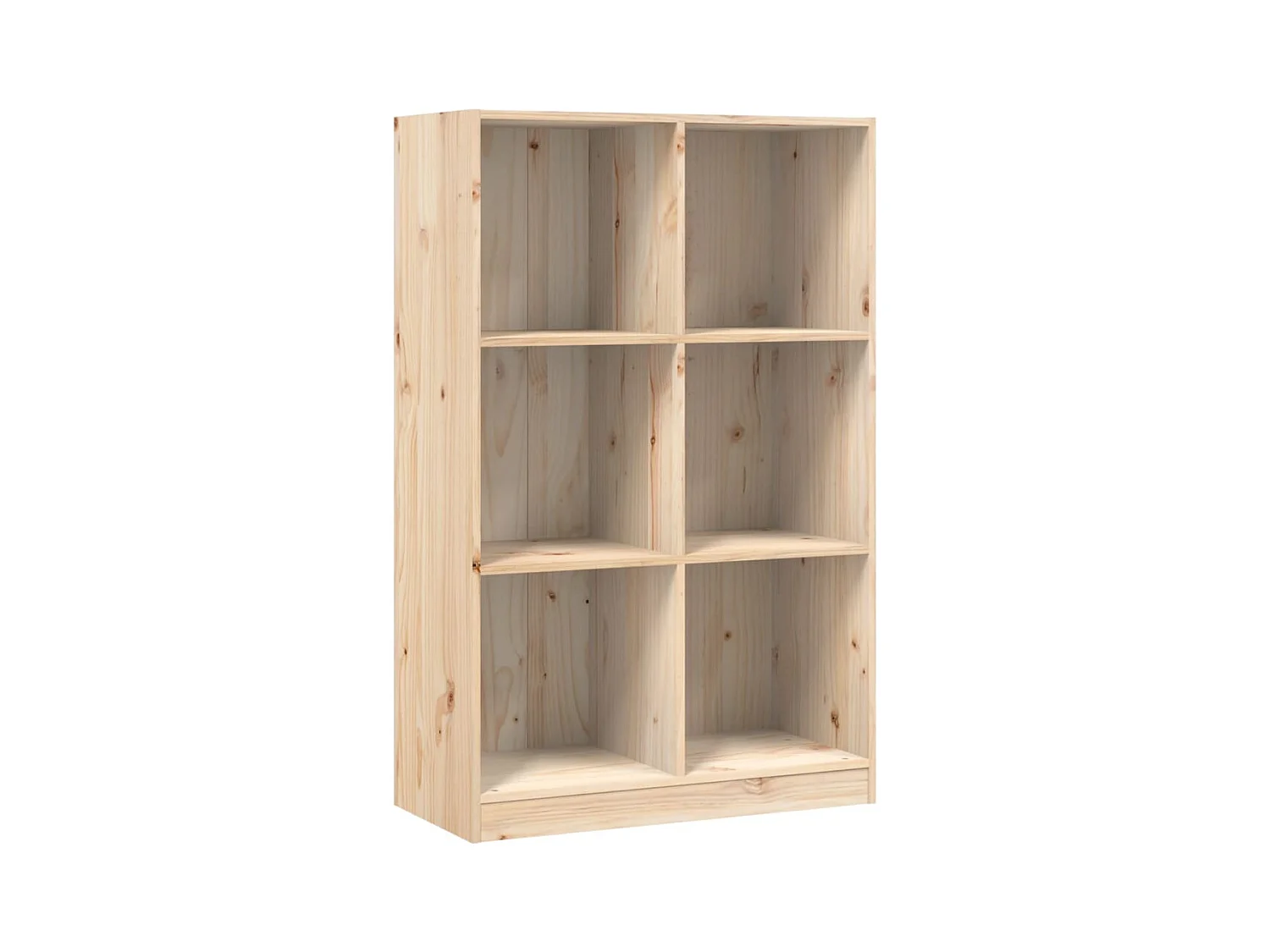 Sophie-Raphaëlle-Marie  Estantería de madera maciza de pino 70x33x110 cm