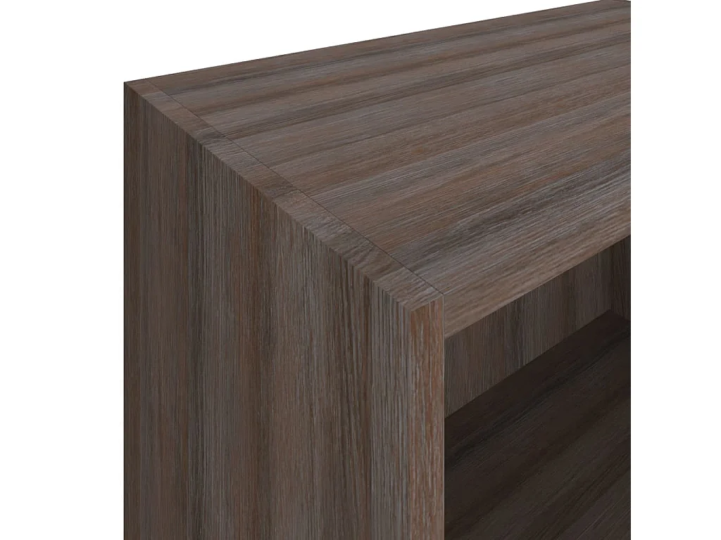 Claude-Gabriel  Bibliothèque bois d'ingénierie 60x31x78 cm Chêne sonoma gris