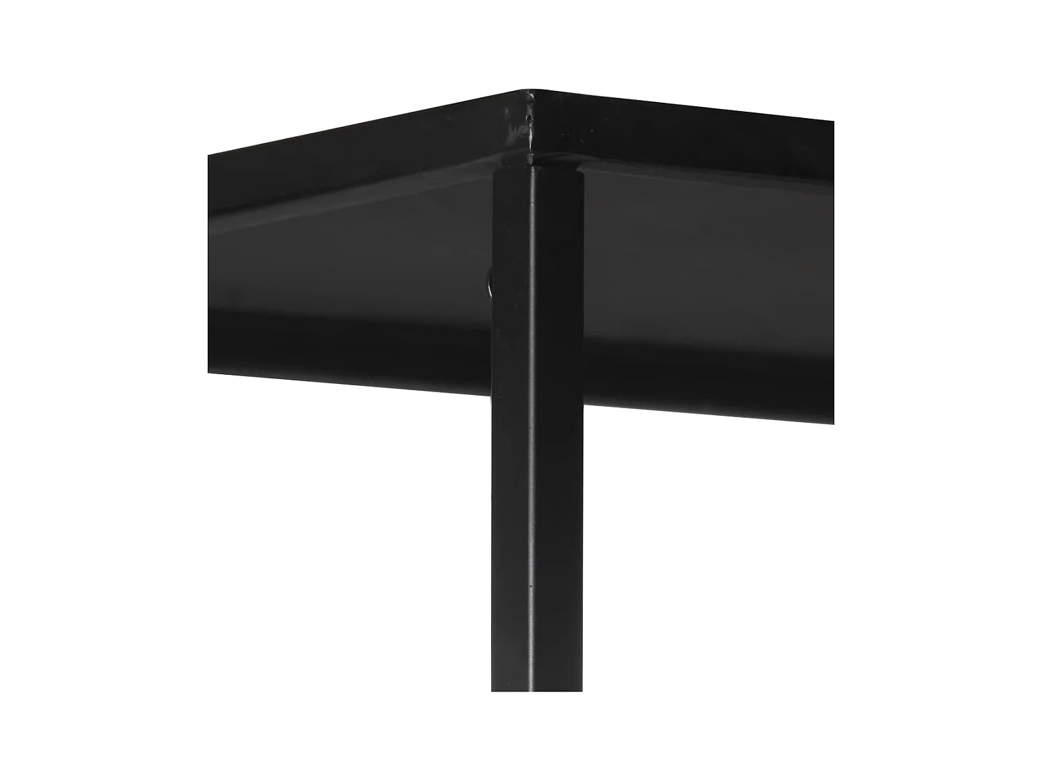 Lucien-Jean-Pierre  Bibliothèque 60x35x180 cm Bois de manguier brut et fer