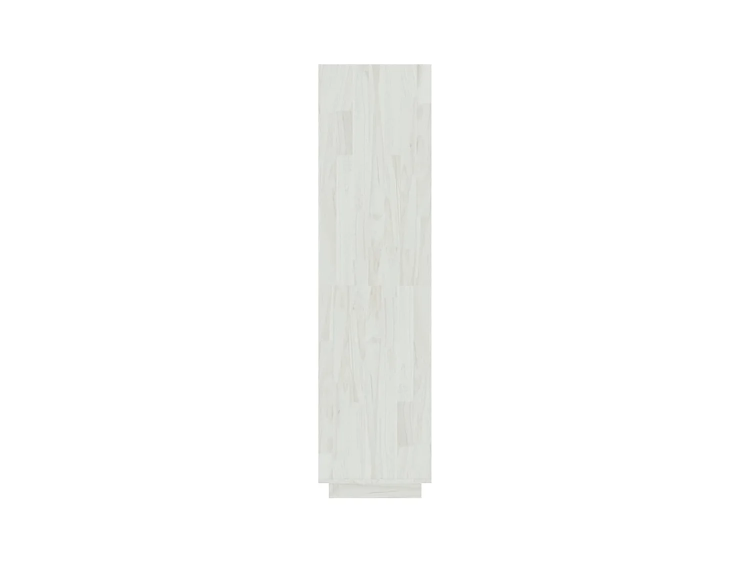 Alisha  Bibliothèque/Séparateur de pièce Blanc 40x35x135 cm Pin massif