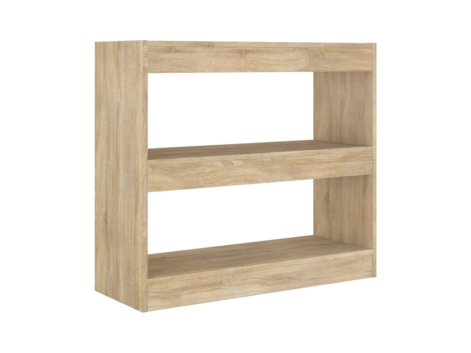 Sutter Creek  Bibliothèque/Séparateur de pièce chêne sonoma 80x30x72 cm