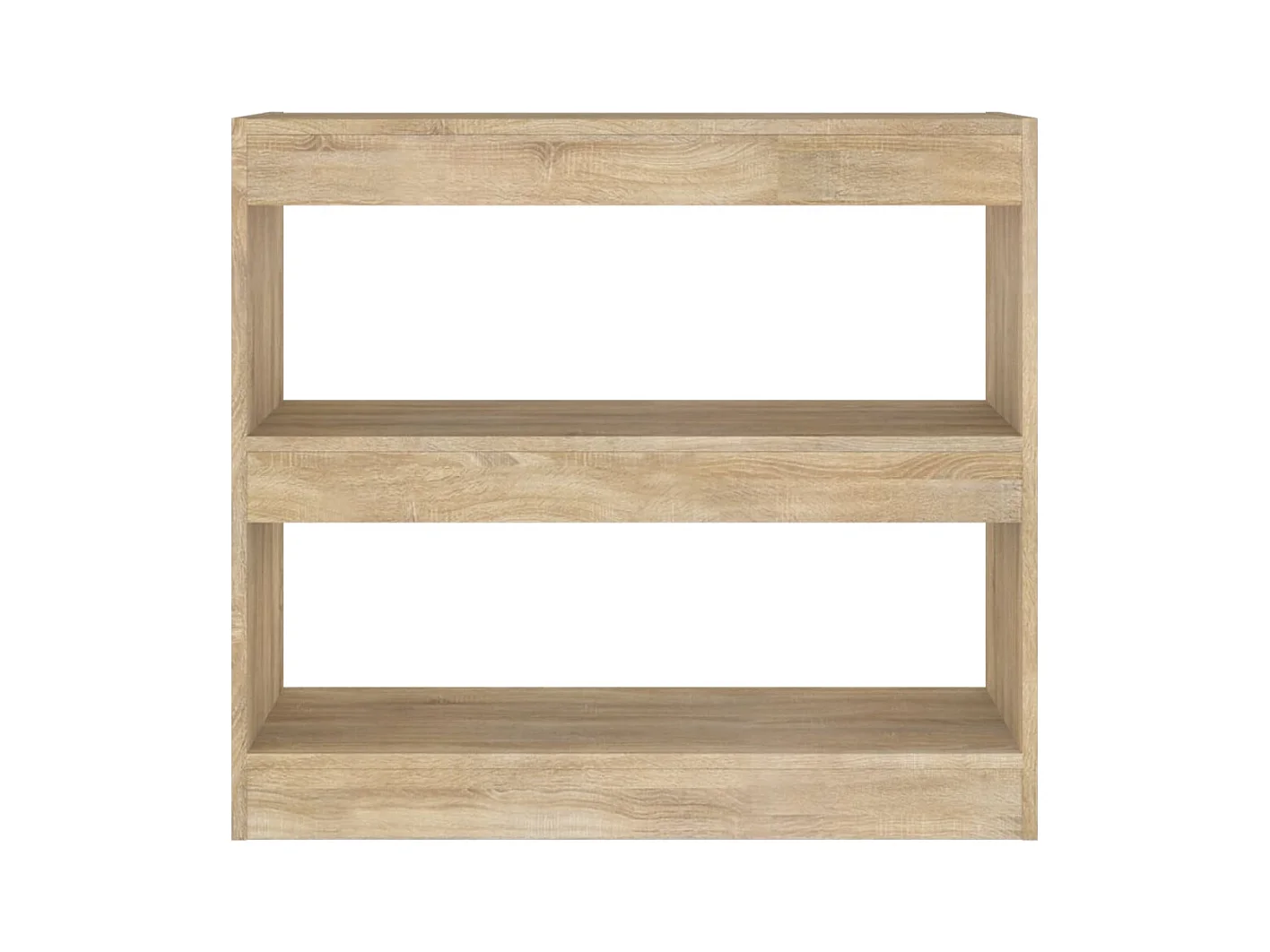 Sutter Creek  Bibliothèque/Séparateur de pièce chêne sonoma 80x30x72 cm