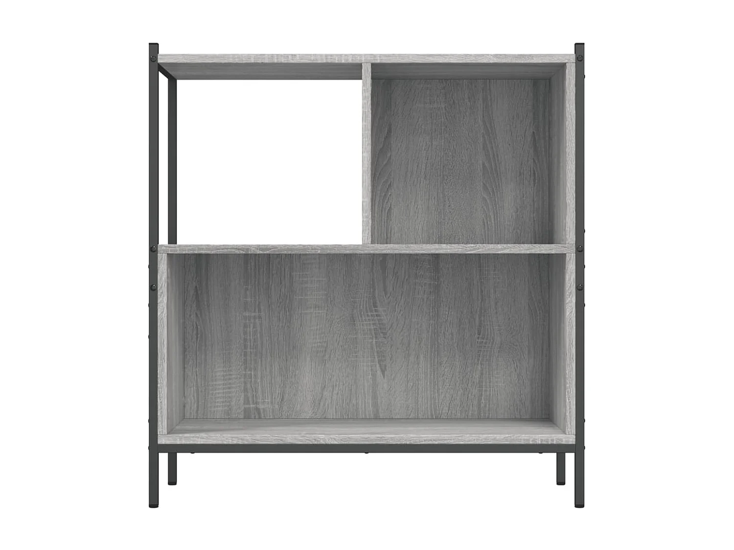 Taner  Bibliothèque sonoma gris 72x28x77,5 cm bois d'ingénierie