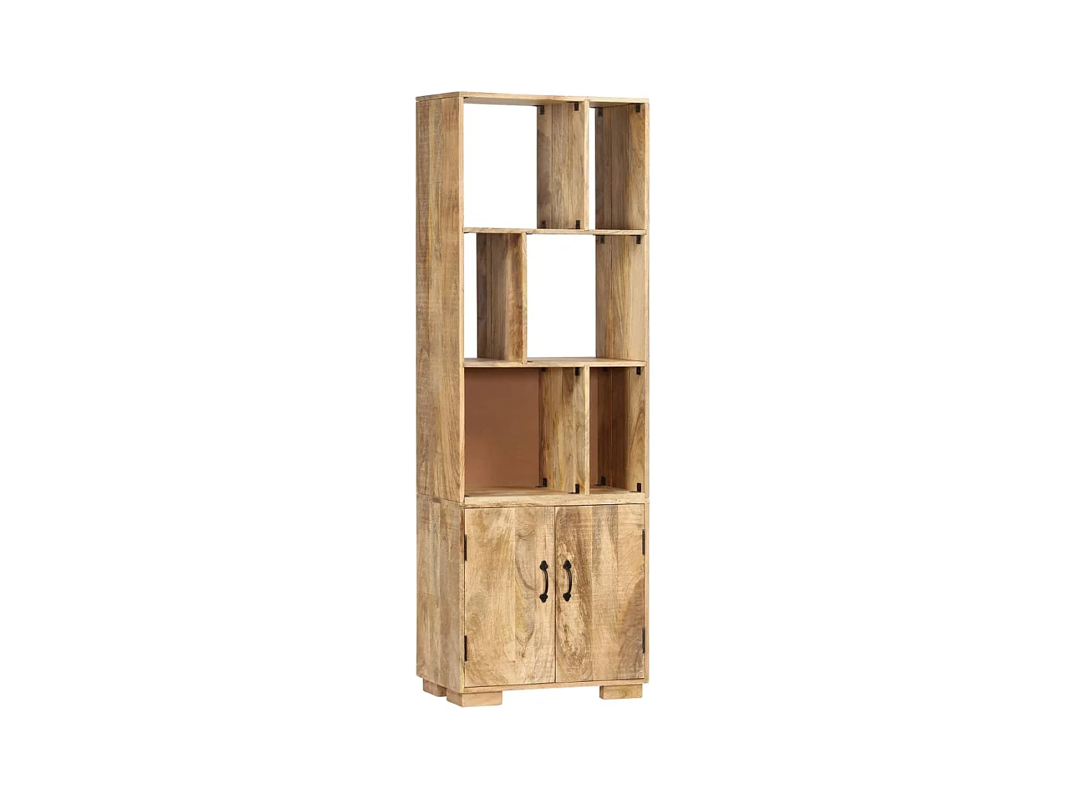 Vendrik  Bibliothèque 60x35x180 cm Bois de manguier solide