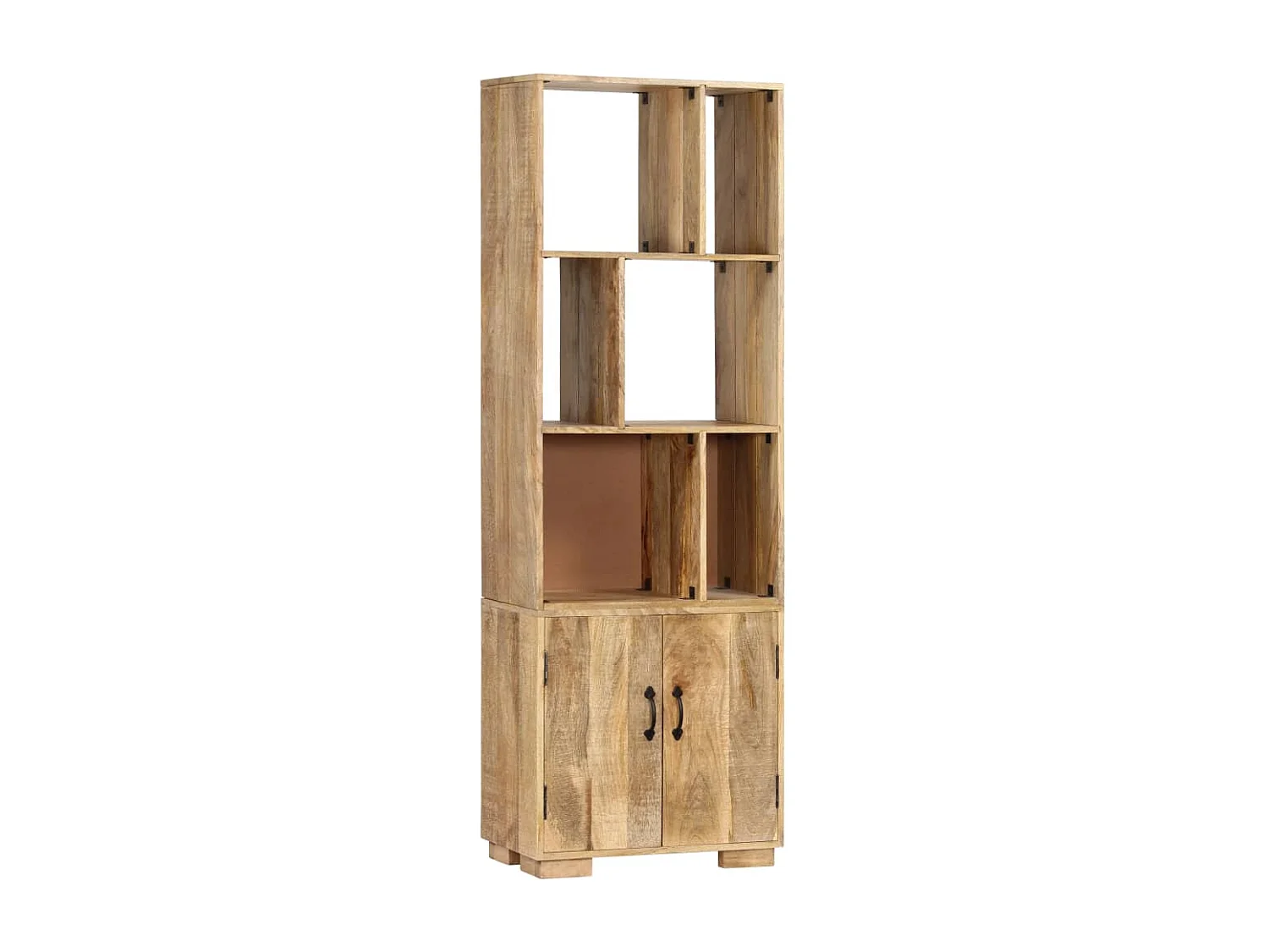 Vendrik  Bibliothèque 60x35x180 cm Bois de manguier solide