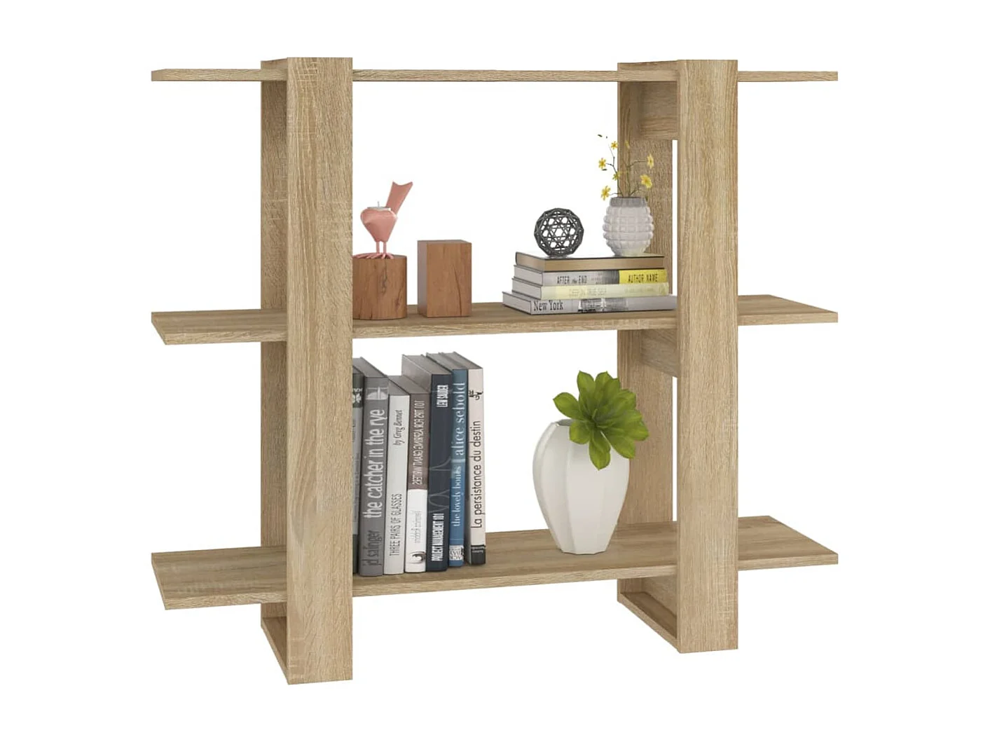 Corydon  Bibliothèque/Séparateur de pièce Chêne Sonoma 100x30x87 cm