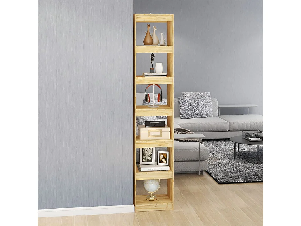 Centerville  Estantería/divisor de espacios madera maciza pino 40x30x199 cm