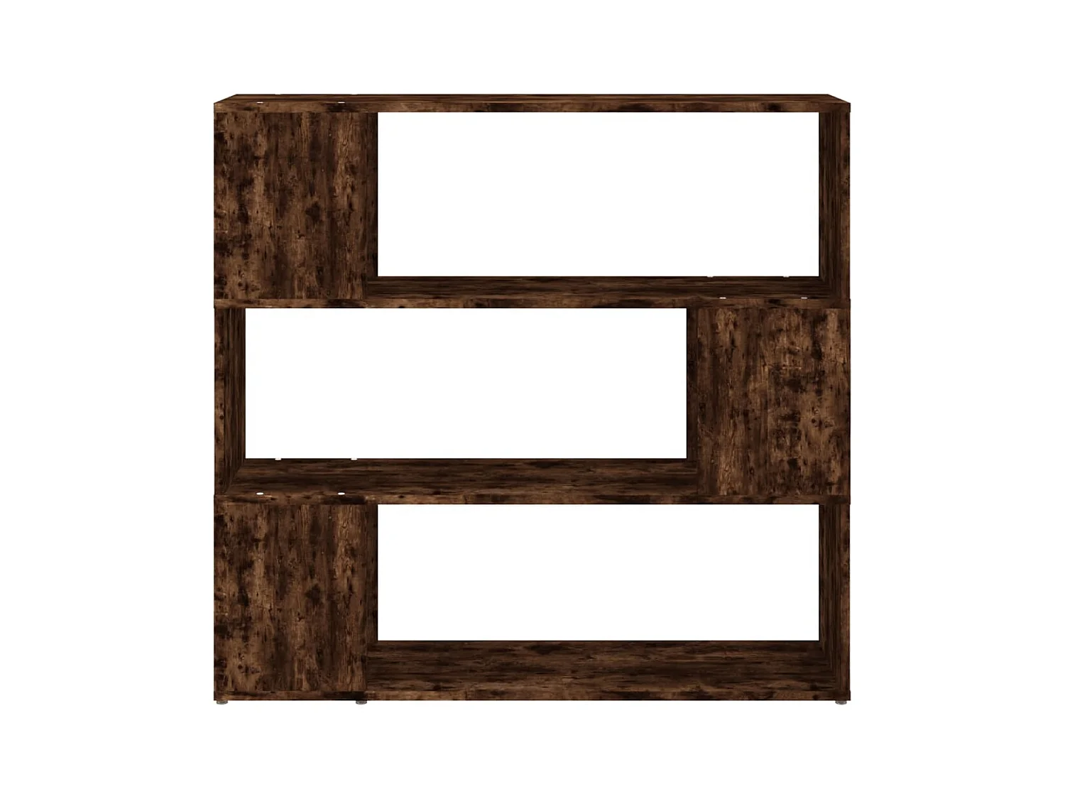 Norman  Bibliothèque/Séparateur de pièce Chêne fumé 100x24x94 cm