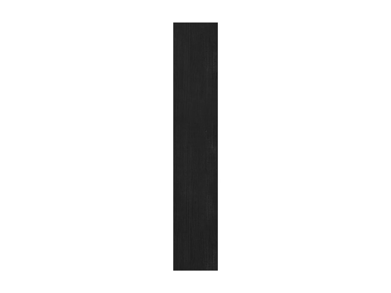 Centerville  Bibliothèque/Séparateur de pièce Noir 100x30x167,5cm Pin massif