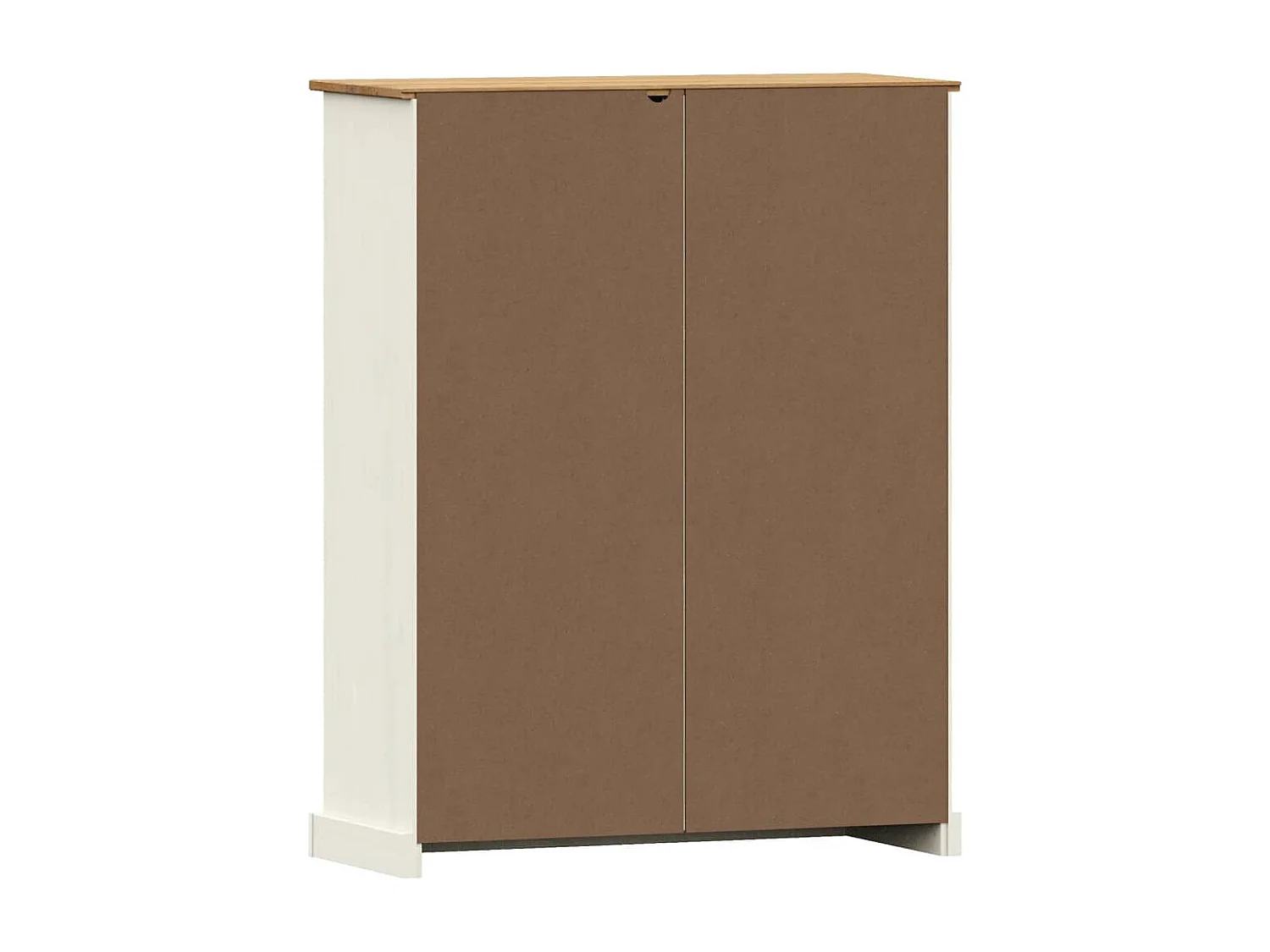 Thyron  Librería VIGO madera maciza de pino blanco 90x35x114,5 cm
