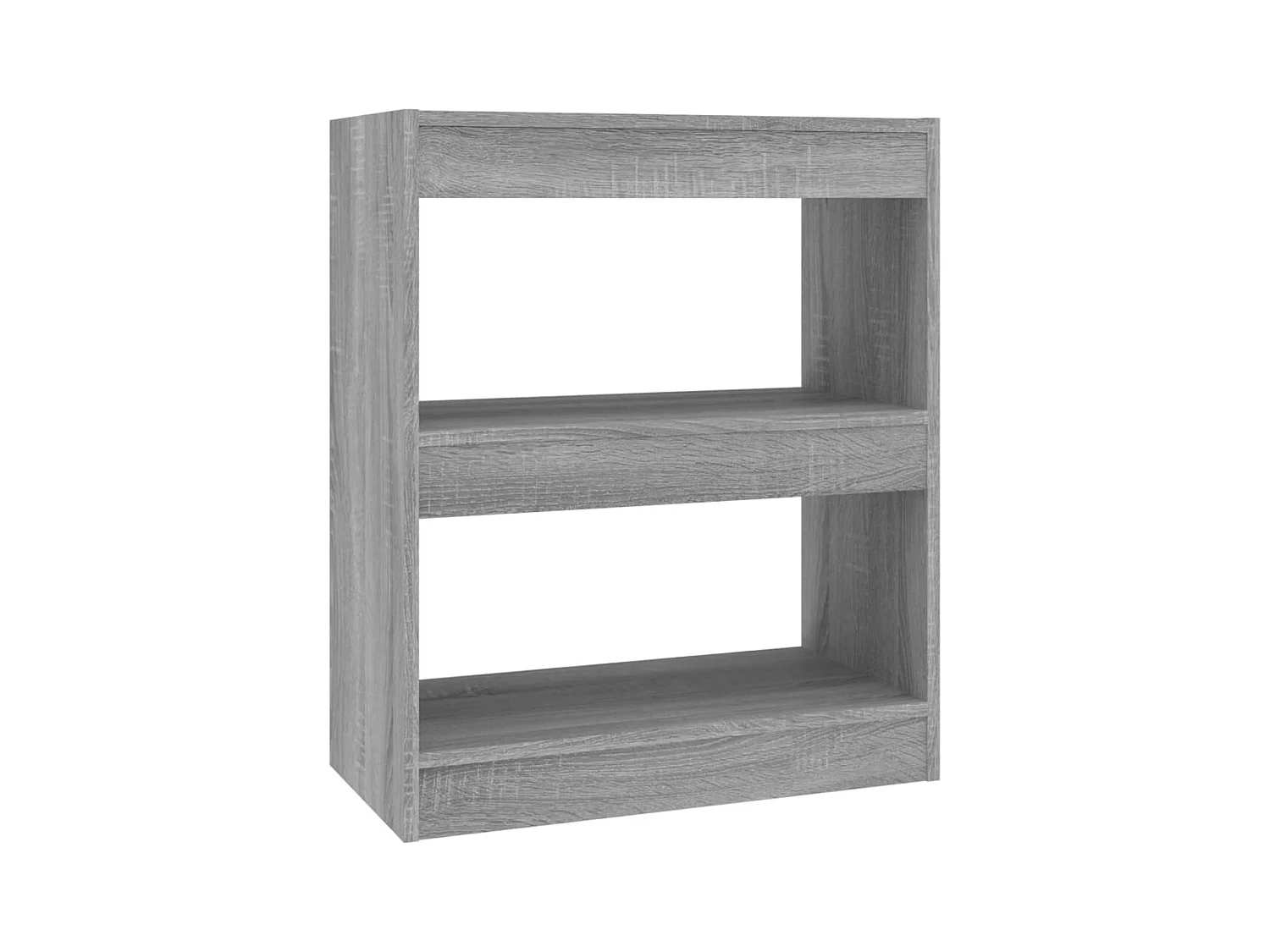 Marthir  Bibliothèque/Séparateur de pièce Sonoma gris 60x30x72 cm