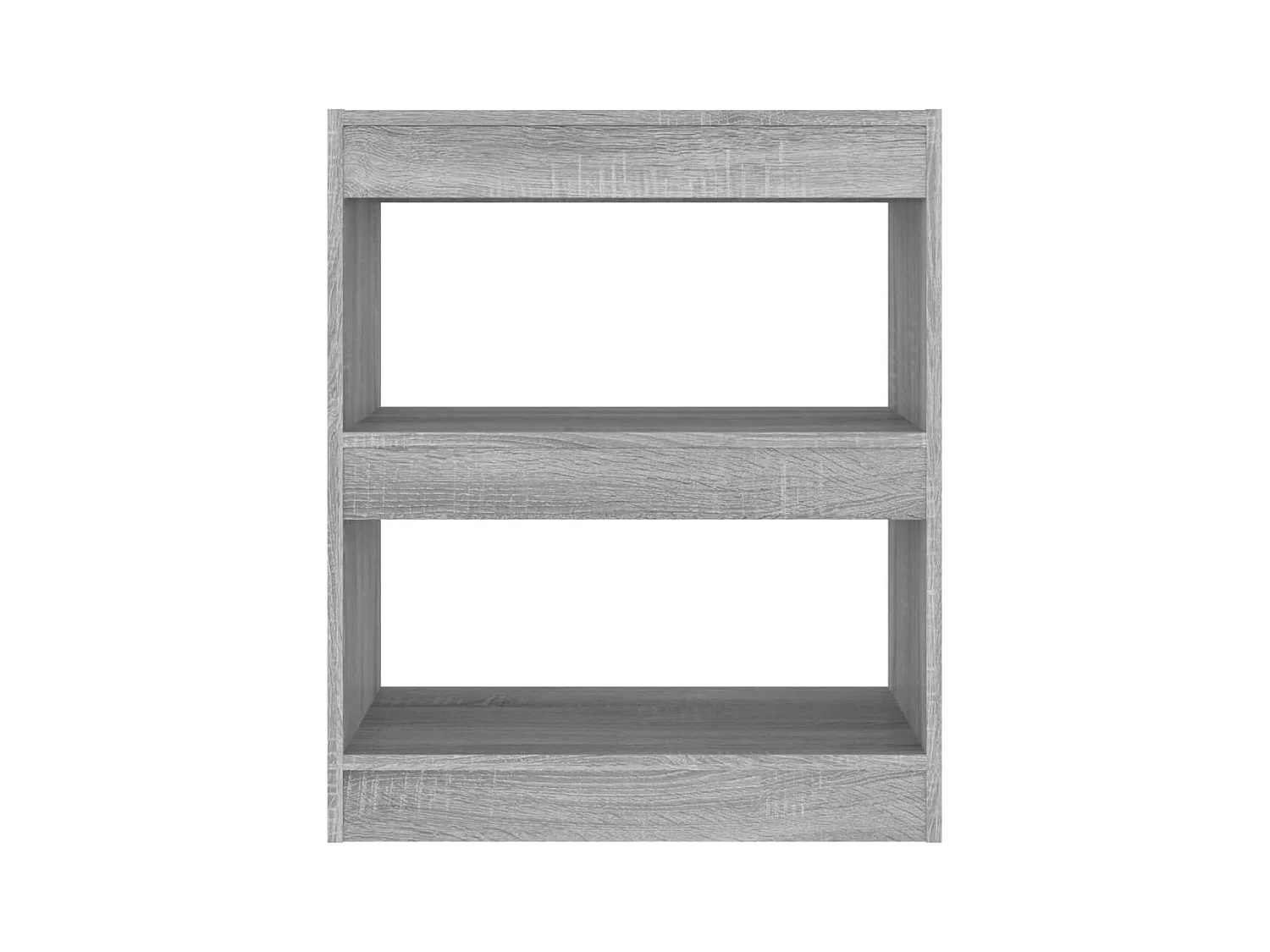 Marthir  Bibliothèque/Séparateur de pièce Sonoma gris 60x30x72 cm