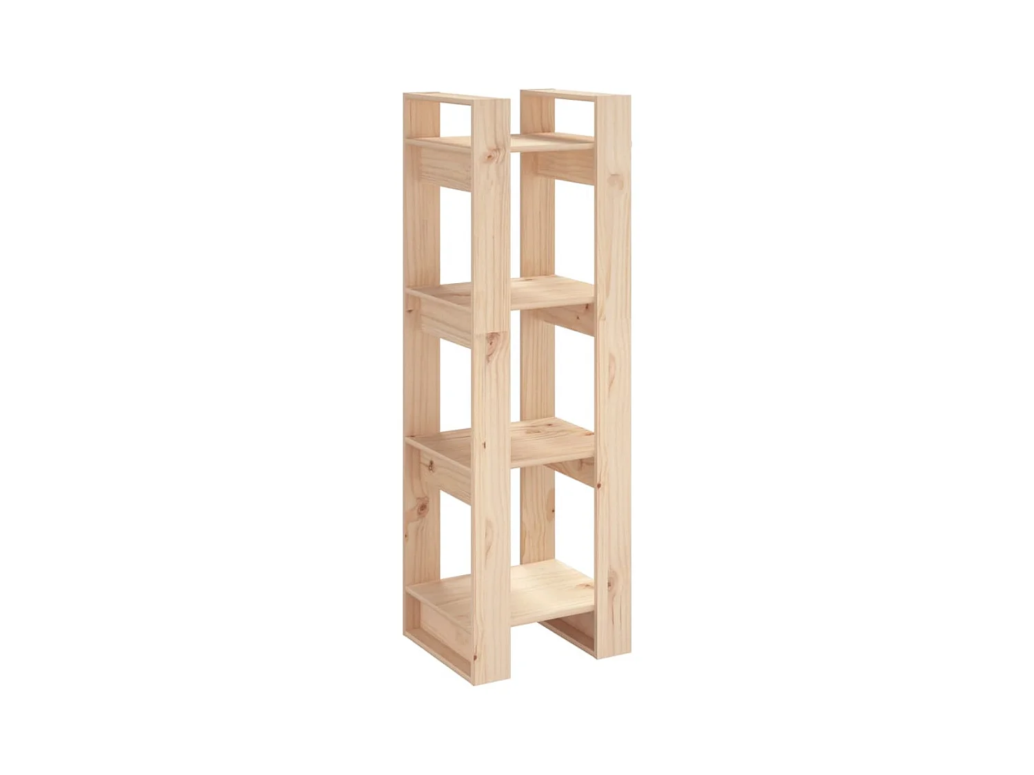 Vera  Estantería/divisor de espacios madera maciza pino 41x35x125 cm