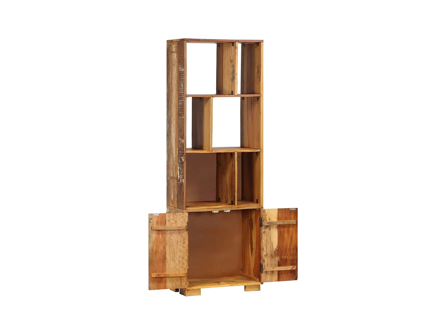 Vendrik  Bibliothèque 60x35x180 cm Bois de récupération solide