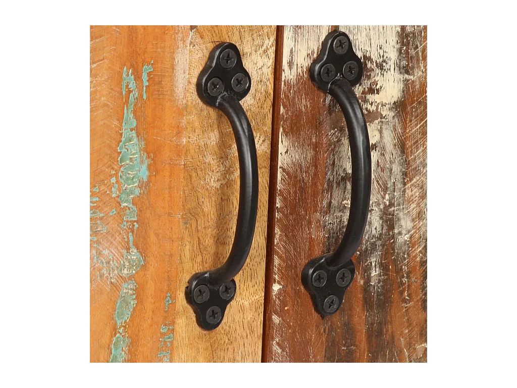 Vendrik  Bibliothèque 60x35x180 cm Bois de récupération solide