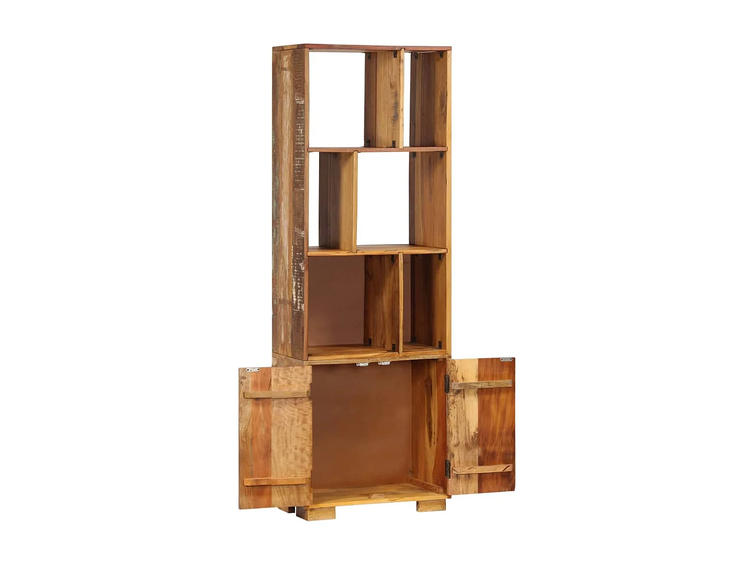 Vendrik  Bibliothèque 60x35x180 cm Bois de récupération solide