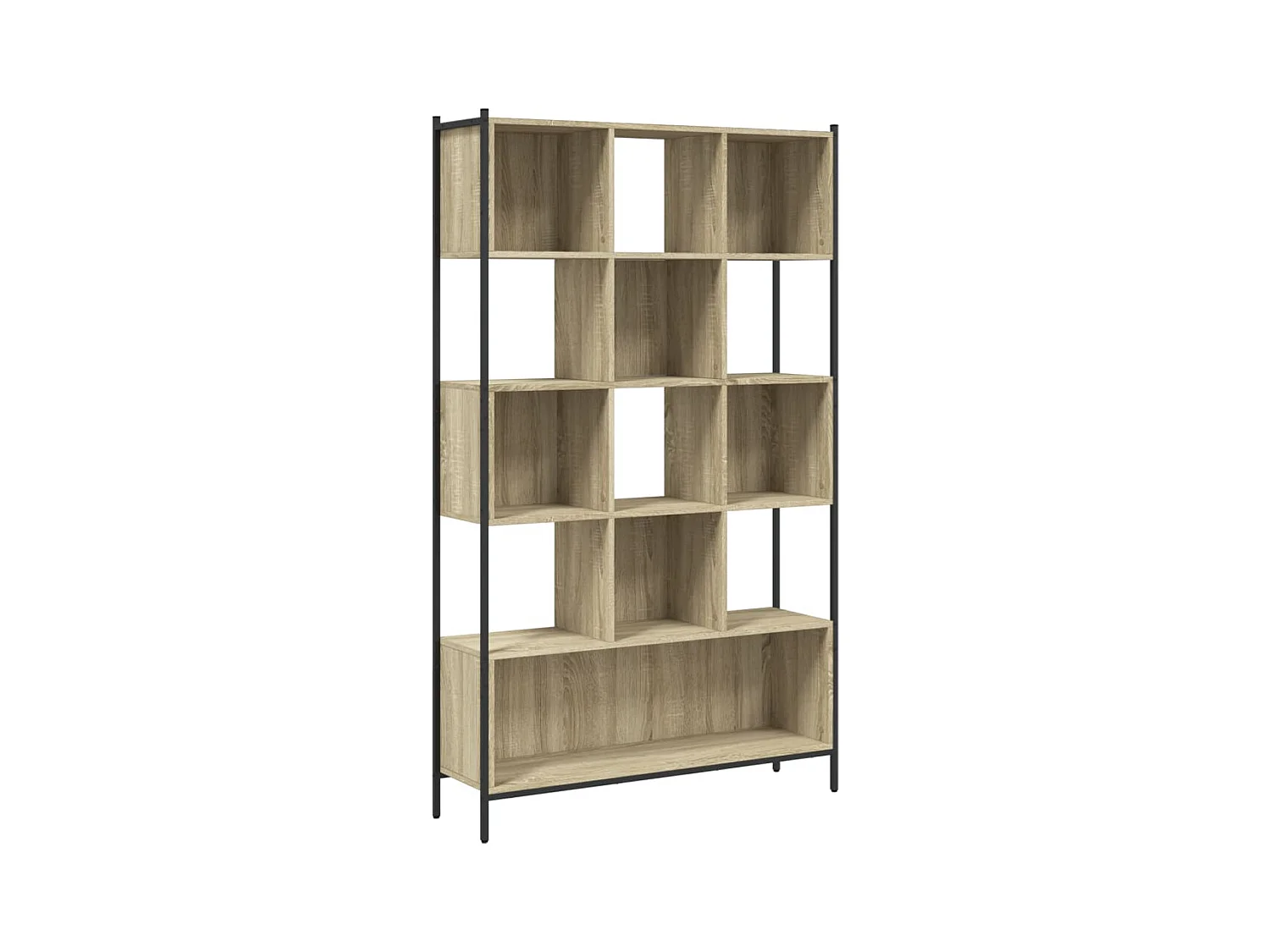 Épinay-sur-Seine  Bibliothèque chêne sonoma 102x28x172 cm bois d'ingénierie