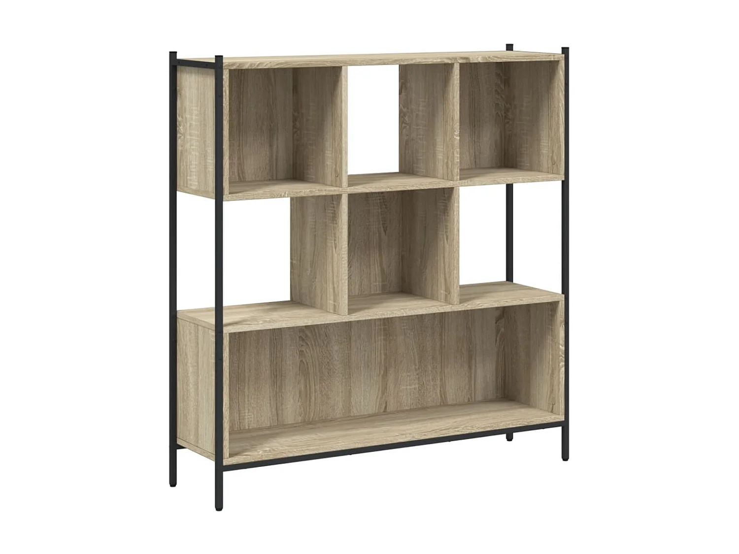 Épinay-sur-Seine  Estantería madera de ingeniería roble Sonoma 102x28x172 cm