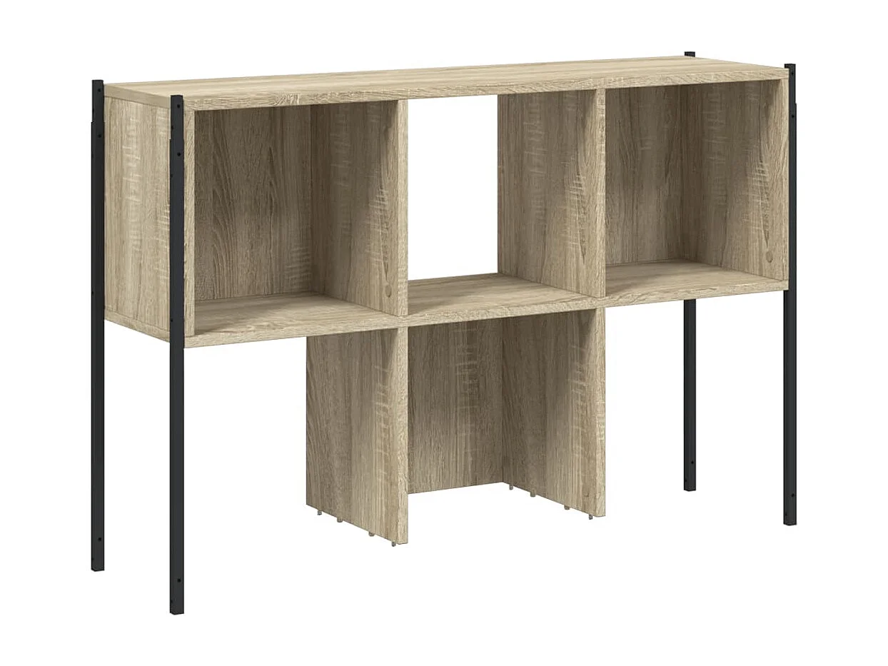 Épinay-sur-Seine  Estantería madera de ingeniería roble Sonoma 102x28x172 cm