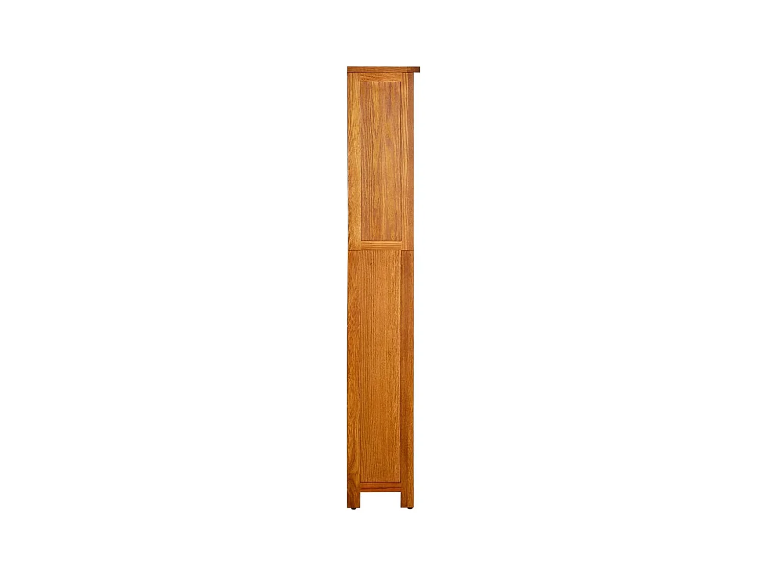 Poyraz  Bibliothèque à 5 étagères 70x22x140 cm Bois de chêne massif
