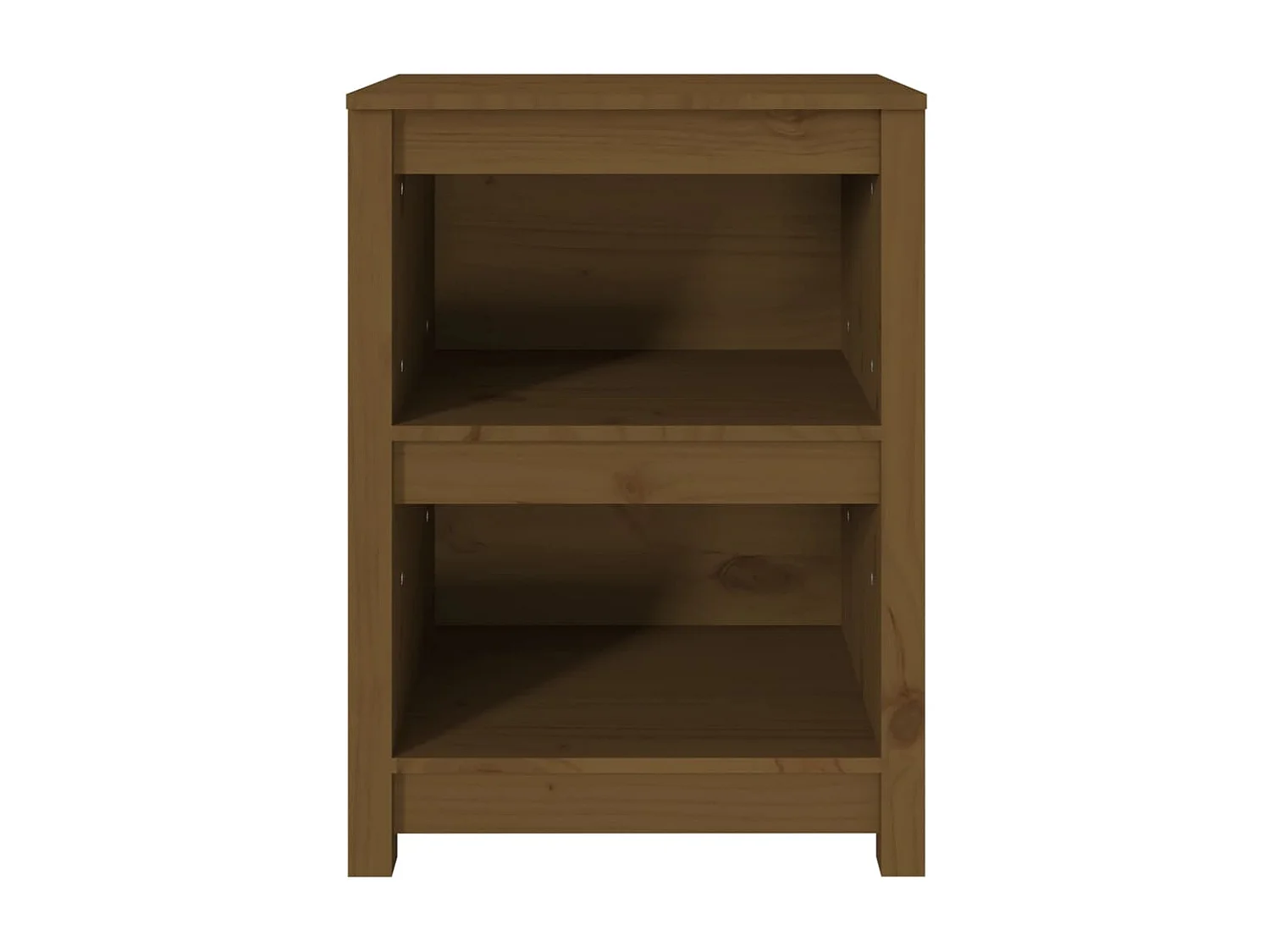 Laurens  Bibliothèque Marron miel 50x35x68 cm Bois de pin massif