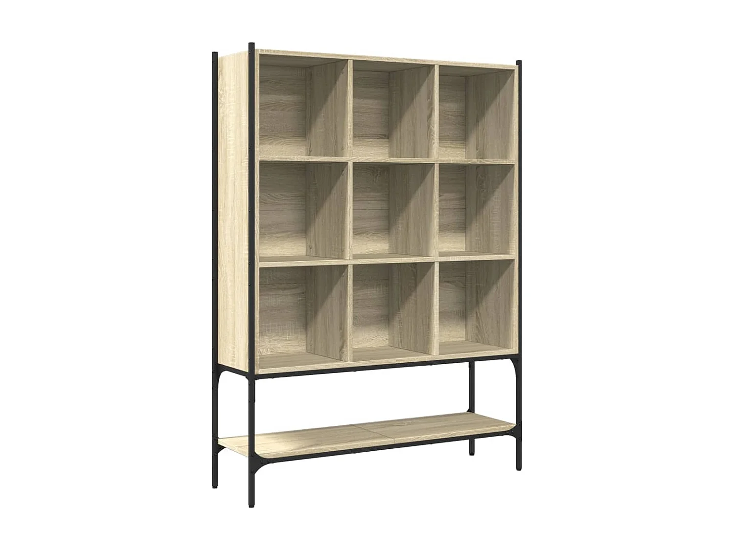 Assen  Estantería madera de ingeniería roble Sonoma 102x30x141,5 cm