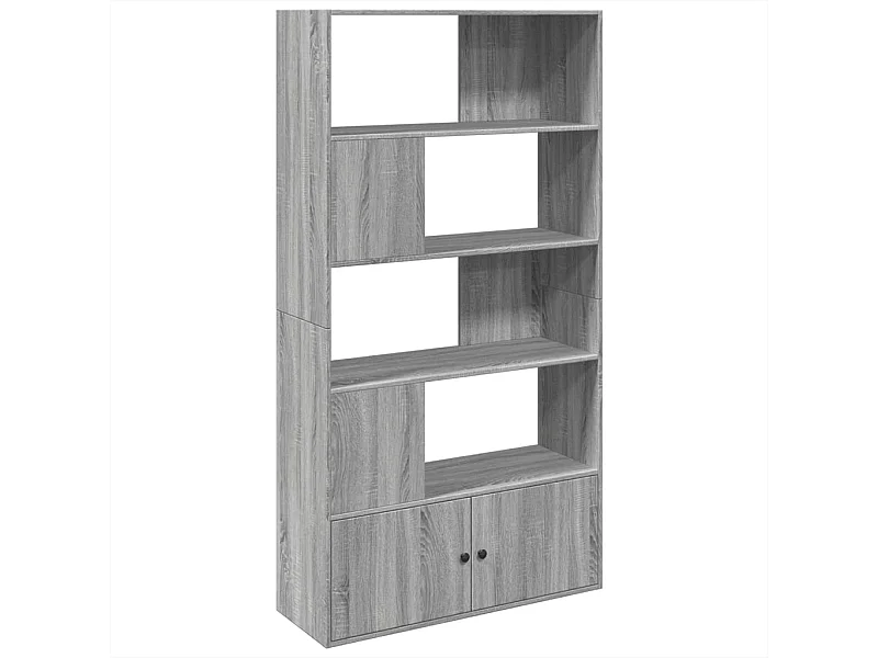 Allentown  Bibliothèque sonoma gris 100x36x189 cm bois d'ingénierie