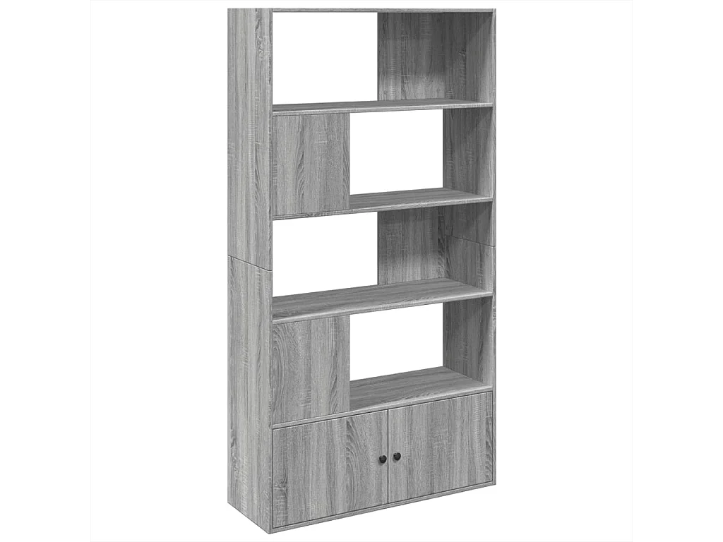 Allentown  Bibliothèque sonoma gris 100x36x189 cm bois d'ingénierie