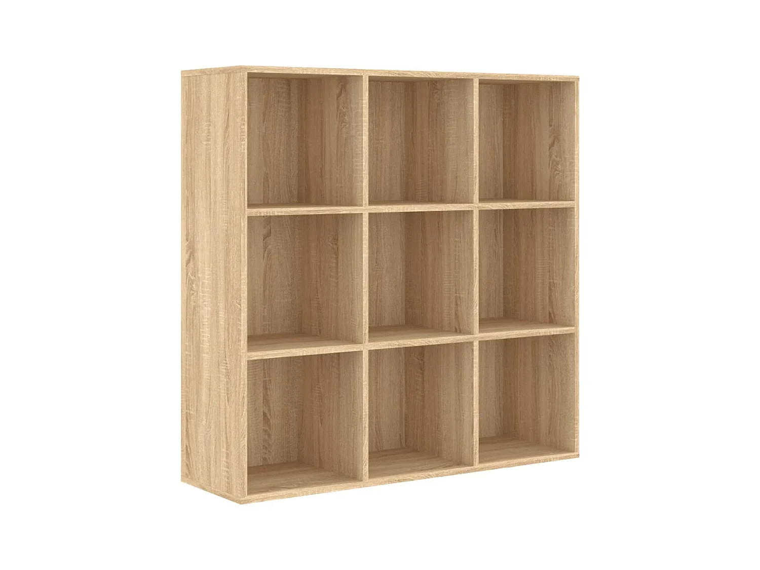 Wakarusa  Bibliothèque chêne sonoma 98x29x97,5 cm bois d'ingénierie