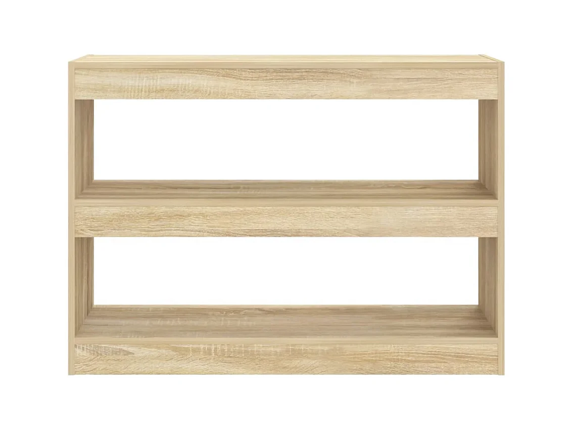 Basma  Bibliothèque/Séparateur de pièce chêne sonoma 100x30x72 cm