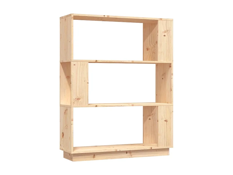 Ilpo  Boekenkast/kamerscherm 80x25x101 cm massief grenenhout