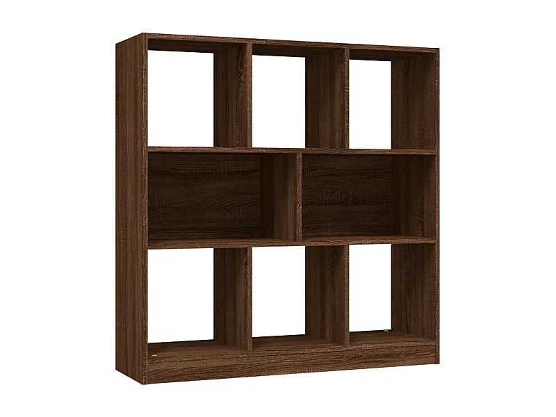 Avenra  Bibliothèque Chêne marron 97,5x29,5x100 cm Bois d'ingénierie