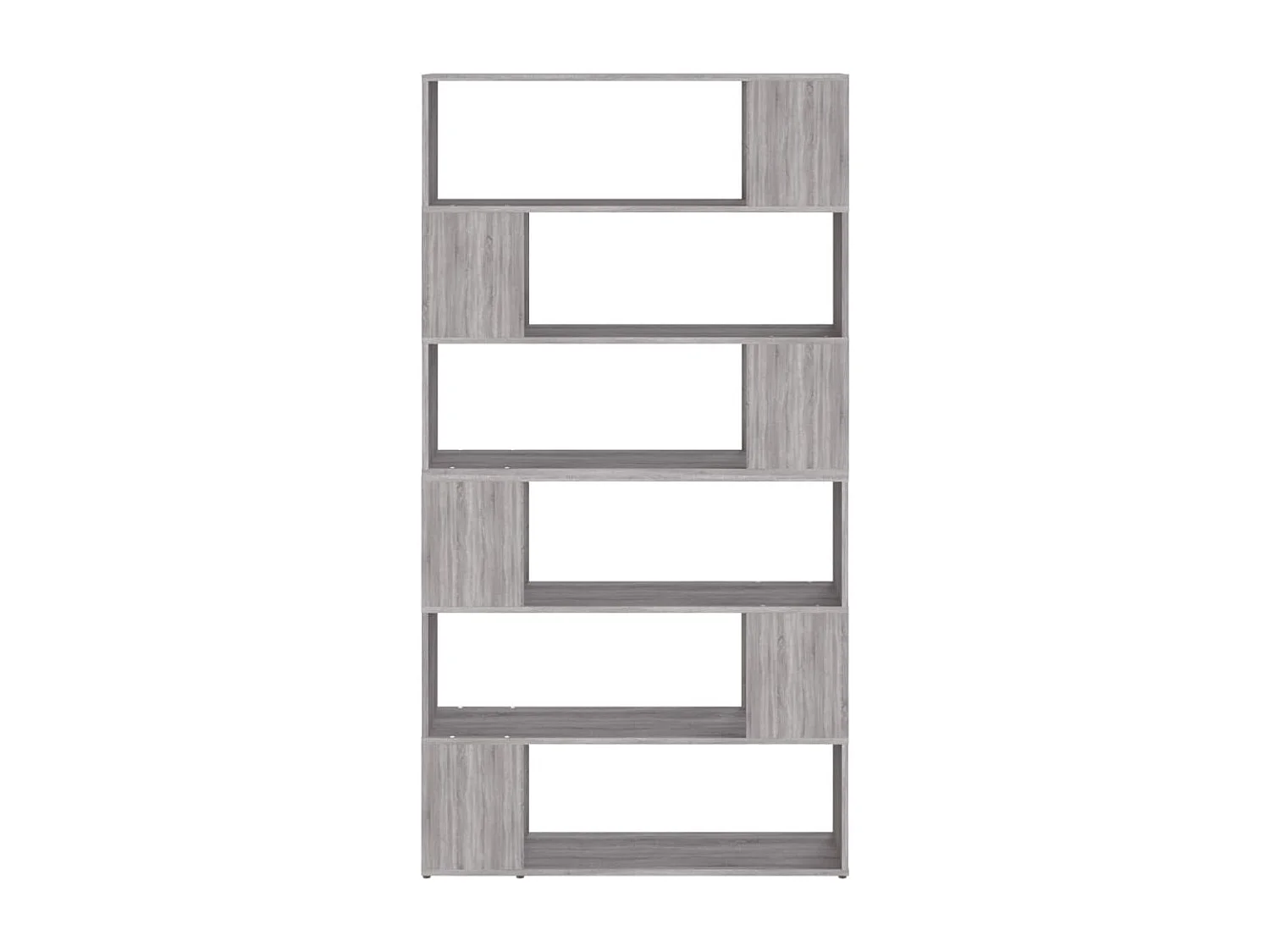 Branchville  Bibliothèque/Séparateur de pièce sonoma gris 100x24x188 cm