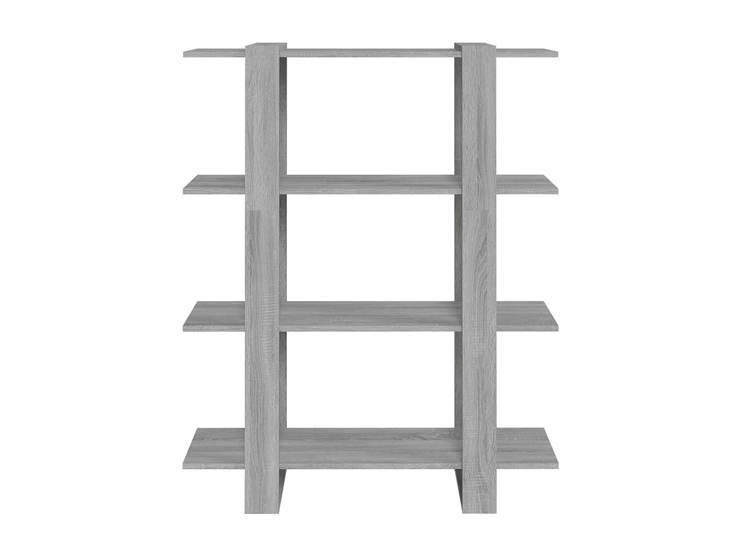 Celin  Bibliothèque/Séparateur de pièce Sonoma gris 100x30x123,5 cm